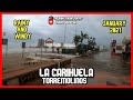 LA CARIHUELA, TORREMOLINOS | Rainy and Windy | MALAGA Weather January  | Costa del Sol, Spain 2021