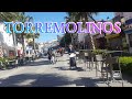 Torremolinos Plaza, Walking Tour in April 2021, Malaga, Costa del sol  Spain