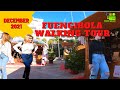 Fuengirola, Costa Del Sol, Walking Tour, December 2021, Malaga, Spain, 4K