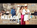 Malaga Festival Walk | Malaga Costa del Sol Best Place for Summer Vacation in Spain 2022 [4K]
