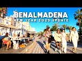 Benalmadena Spain Pleasant New Year Update January 2023 Costa del Sol | Málaga [4K]
